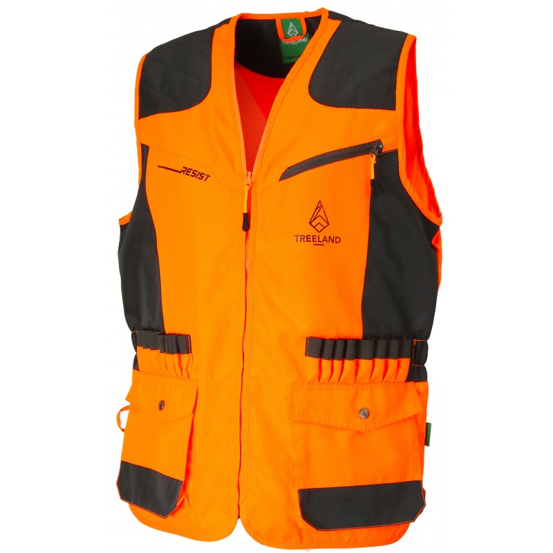 t253-gilet-de-chasse-anti-ronce-resist-orange-treeland
